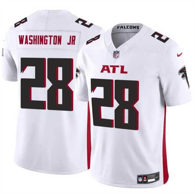 Men & Women & Youth Atlanta Falcons #28 Carlos Washington Jr White 2024 F.U.S.E Vapor Untouchable Limited Football Stitched Jersey,We sell and wholesale Men & Women & Youth Atlanta Falcons #28 Carlos Washington Jr White 2024 F.U.S.E Vapor Untouchable Limited Football Stitched Jersey on line form chian!